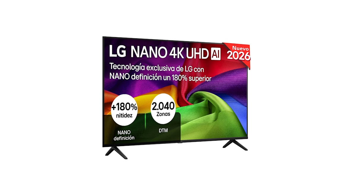 LG 50NU800B6LC: Análisis Profundo del TV Nano 4K UHD AI con WebOS 25 y Procesador Alpha 7 Gen9