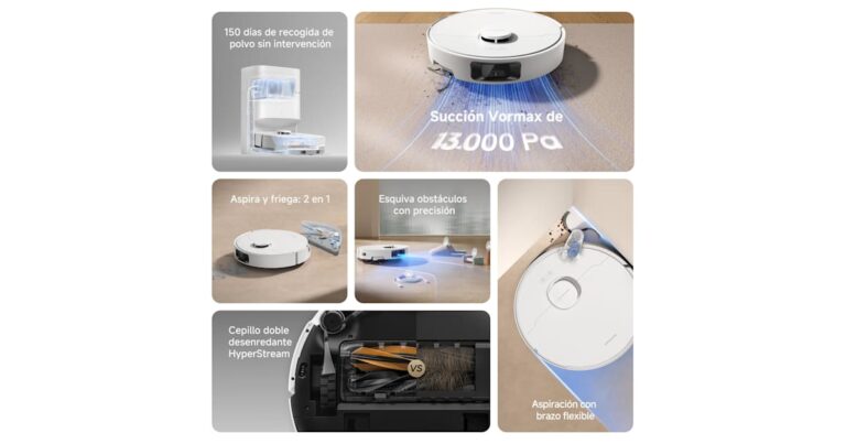 DREAME D20 Pro Plus: Análisis en Profundidad de un Robot Aspirador 2-en-1 con Tecnología de Élite