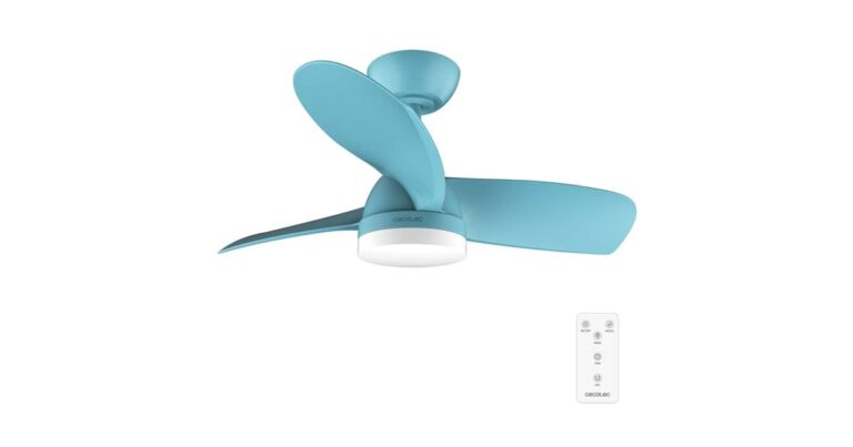 Cecotec EnergySilence Aero 3050 Sky: Análisis en Profundidad de un Ventilador de Techo con Luz LED que Revoluciona tu Hogar