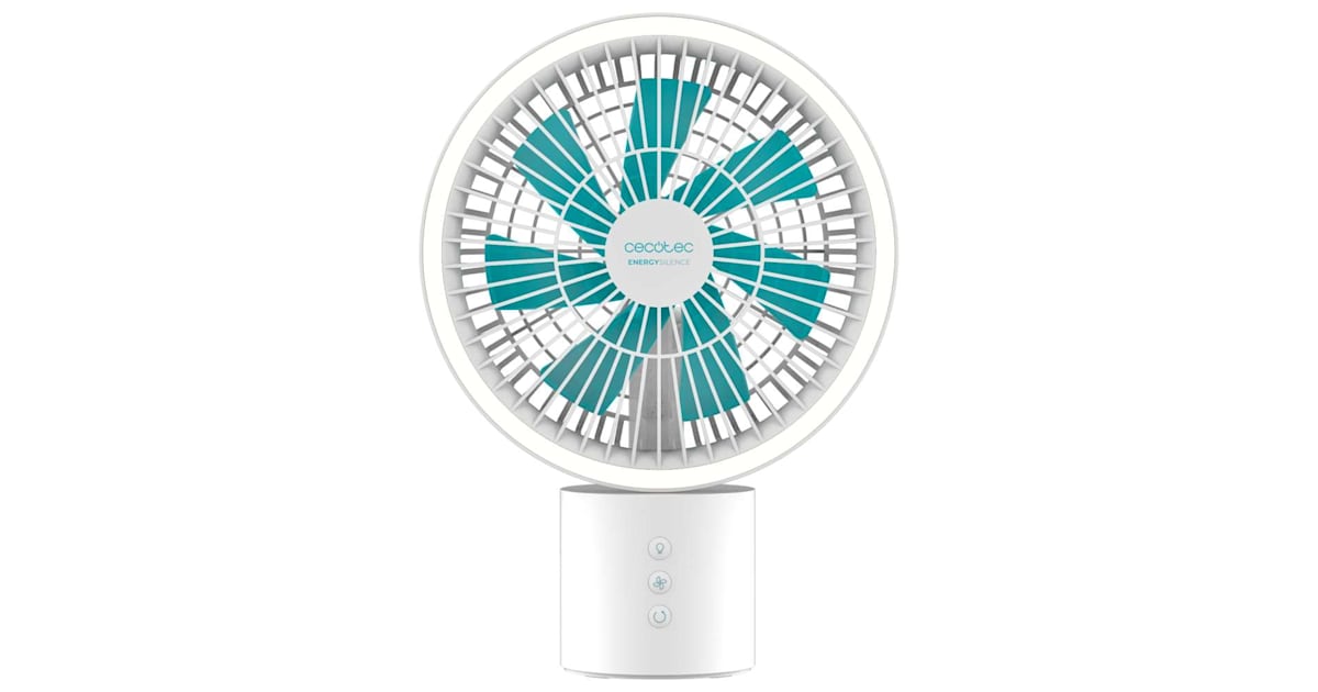 Cecotec EnergySilence 8000 Portable Light: ¿Vale la pena un ventilador de sobremesa con batería y LED?
